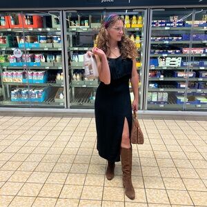 Vintage black cocktail dress